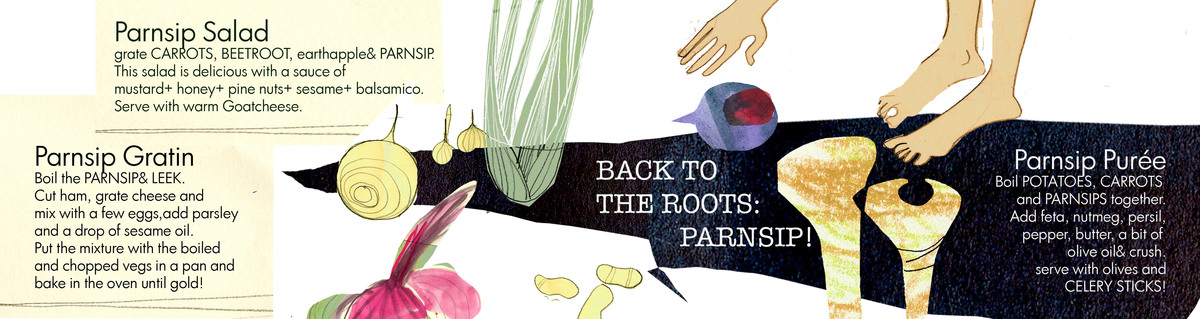 Back to the roots: Parsnip by Andrea Lubomirova Popyordanova