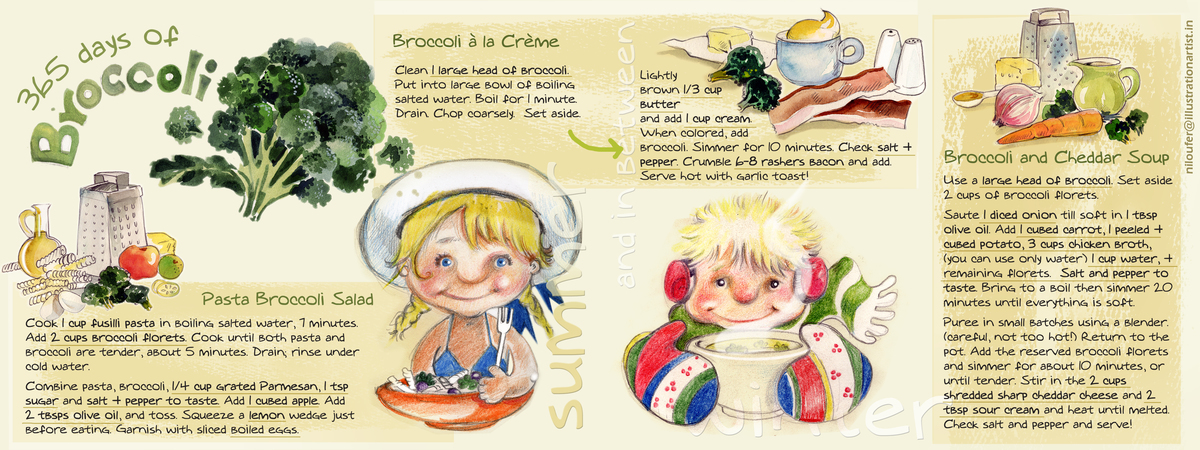 365 Days of Broccoli by Niloufer Wadia