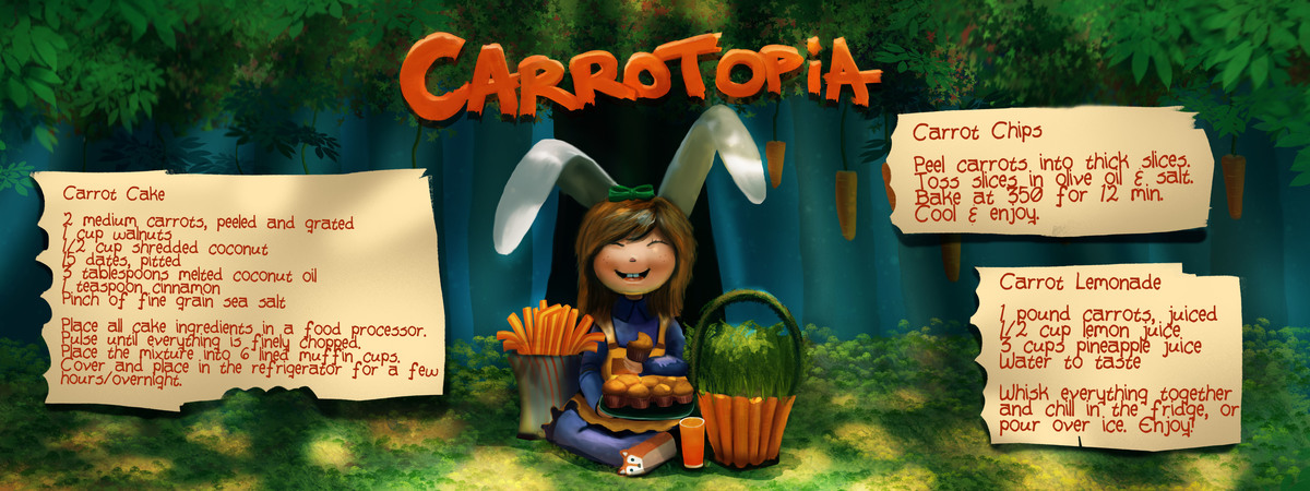 Carrotopia by Denisa Negrea