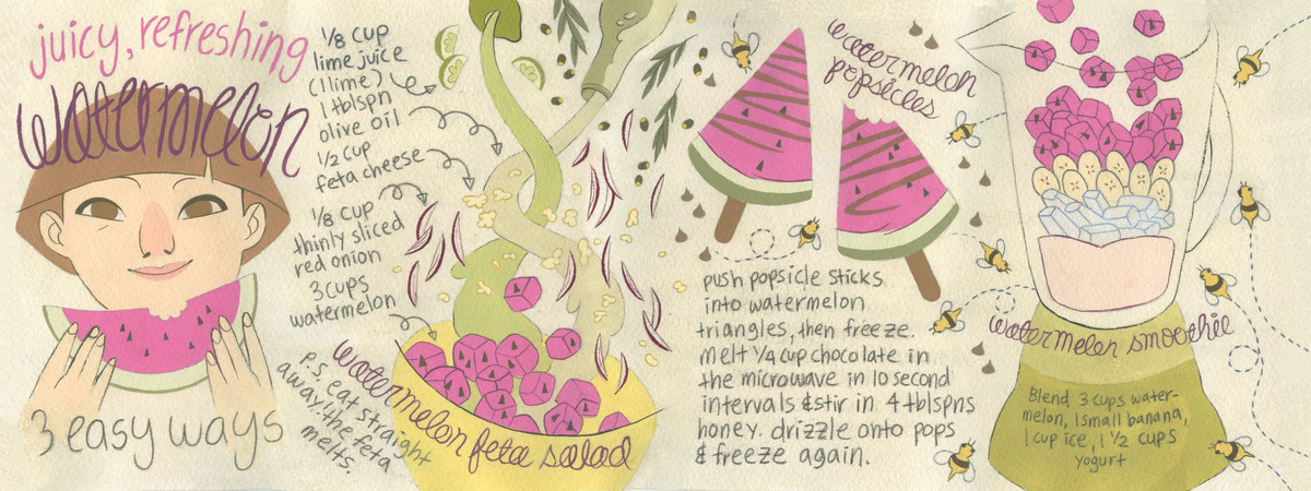 Watermelon by Clara Kang