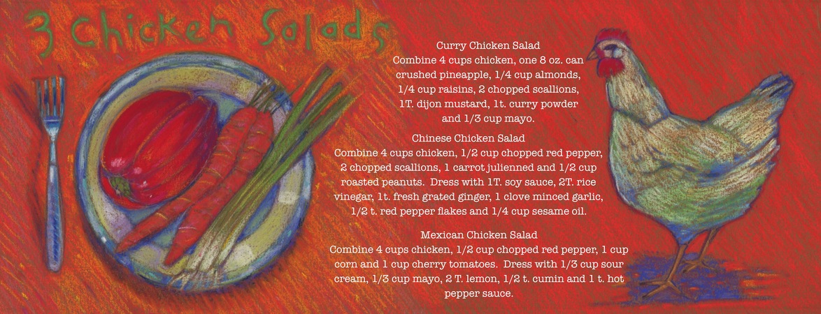Delicious Chicken Salad x 3 by Vicki Smith