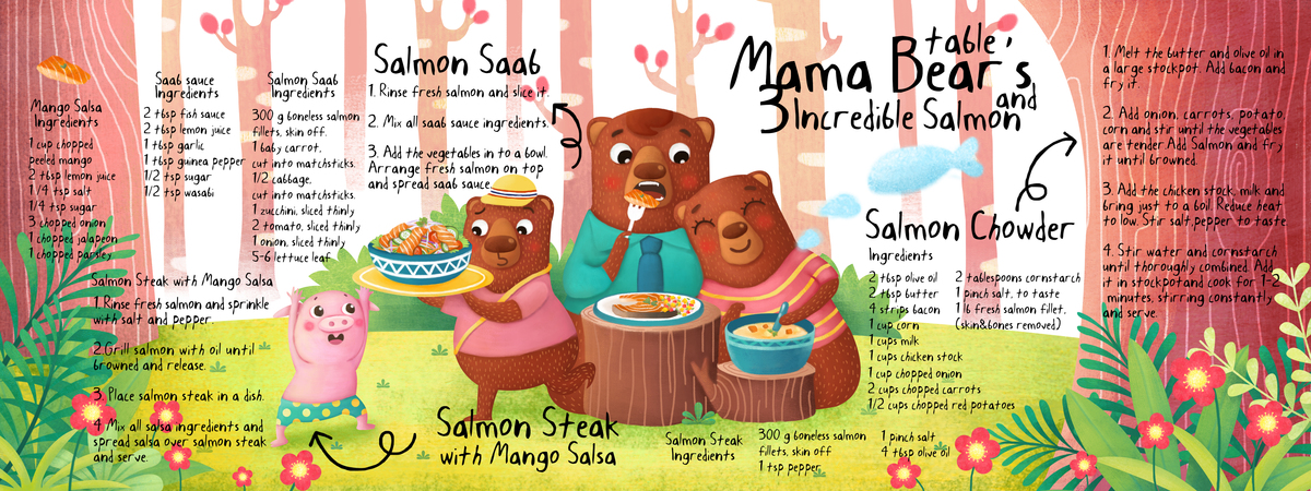 Mama Bear's Table by Saimai Candyfloss