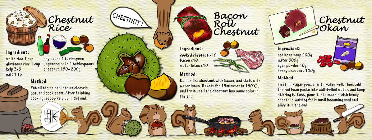 Chestnut by Christina and Elaine by Huang Christina