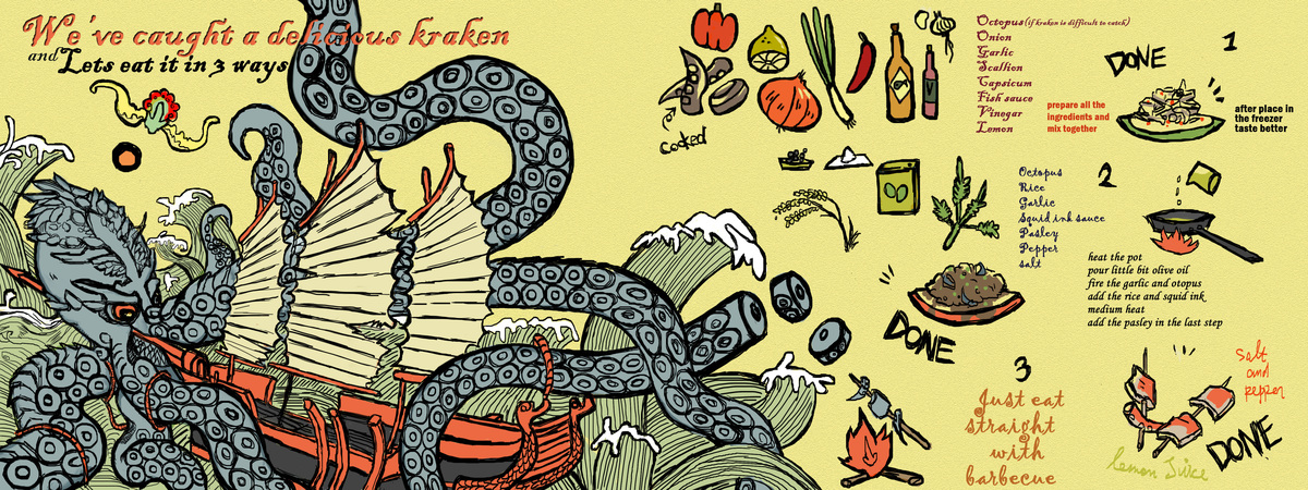 The Delicious Kraken by Weng Ian Choi