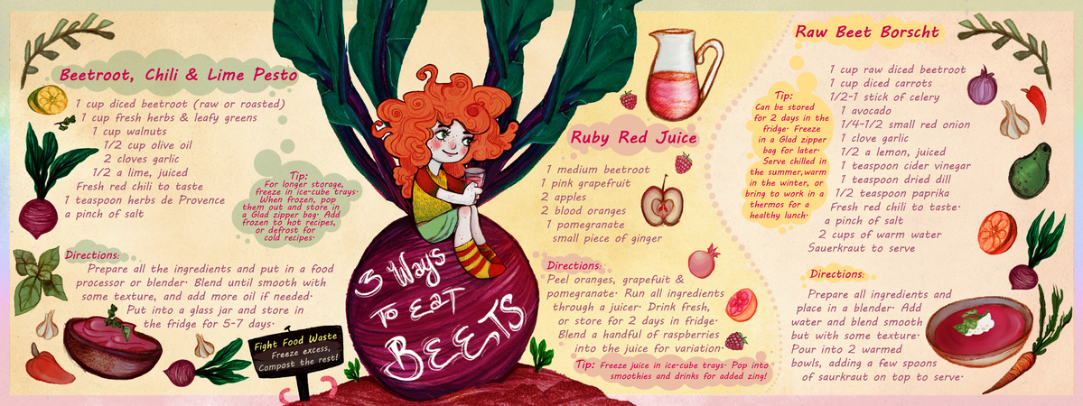 Three Ways to Eat Beets by Holly Gardner