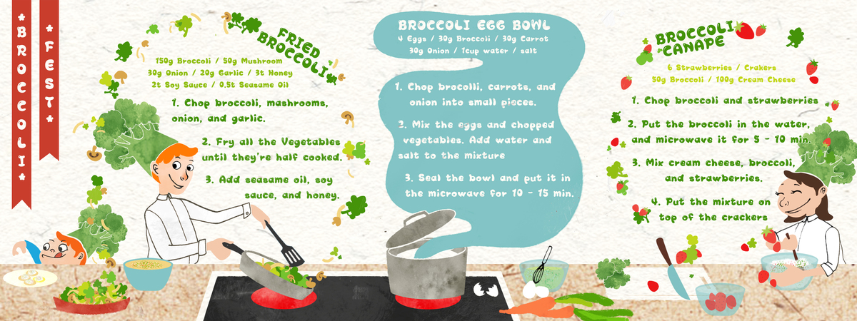 Broccoli Fest by Sejin Park