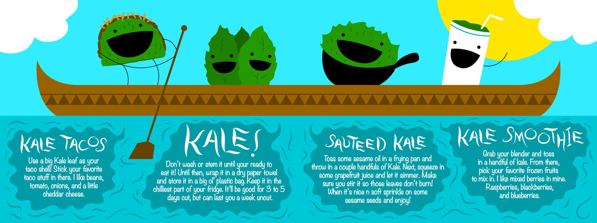 Kale Canoe by Logan Schmitt