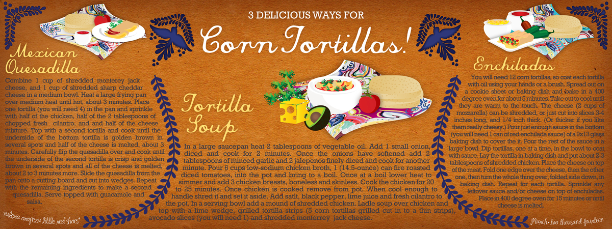 Corn Tortillas Bliss by Valeria Oropeza Valeriaoropezagladparty