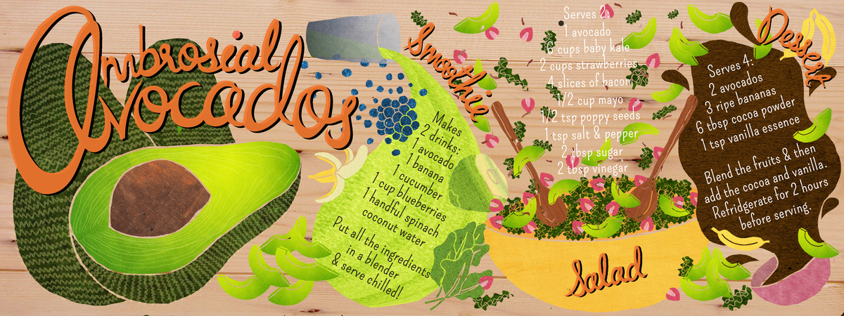 Ambrosial Avocados! by Prisila Netalkar Prisila finaltheydrawandcook