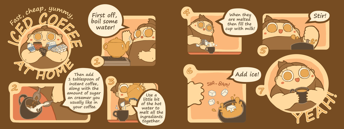 Iced Coffee at Home! by Jessica Greving