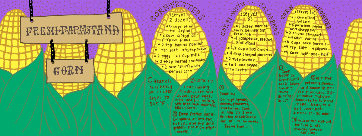 Fresh Farmstand Corn by Alexandra Pacheco