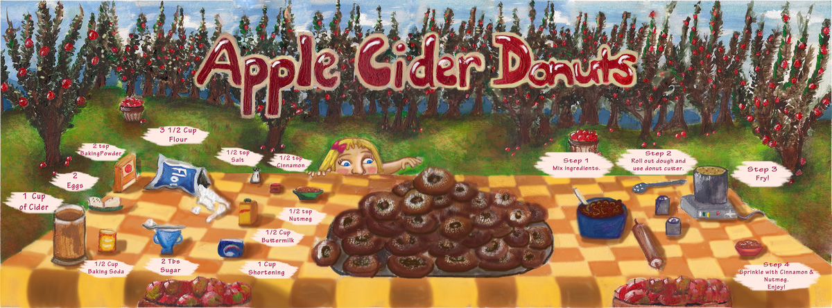 Apple Cider Donuts by Kim Buhler