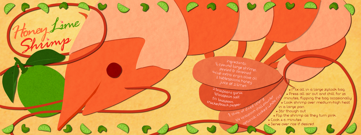 Honey Lime Shrimp by Kristian Blank