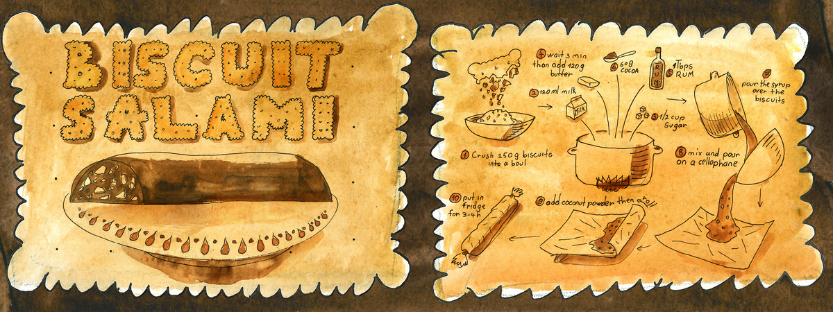 Biscuit Salami by Ungureanu Adrian