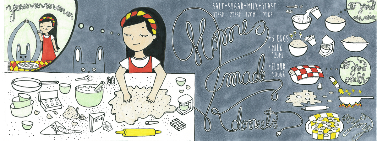 Home Made Donuts by Alina Georgescu