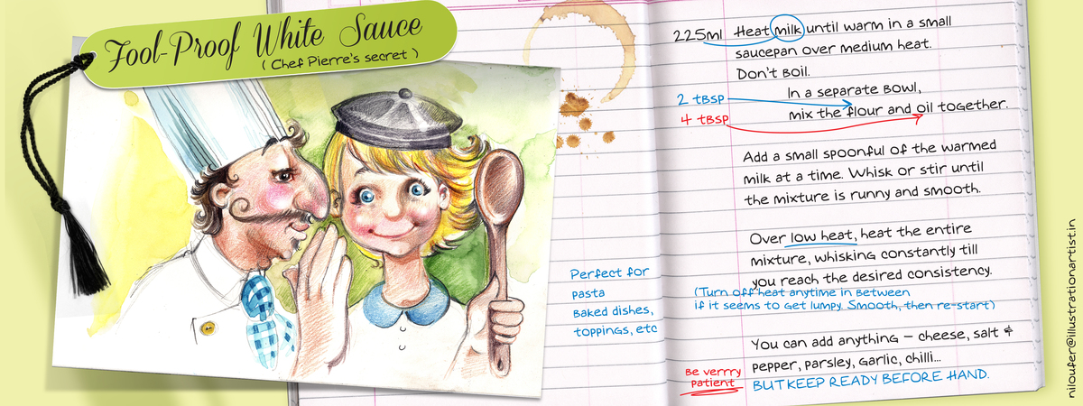 Fool-Proof White Sauce by Niloufer Wadia