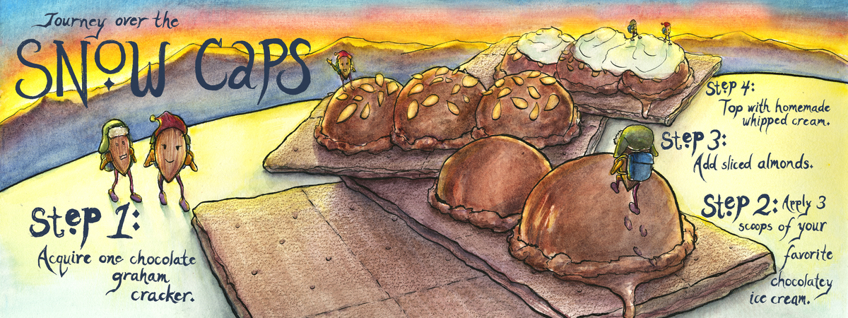 Journey Over the Snow Caps by Valerie Thakkar