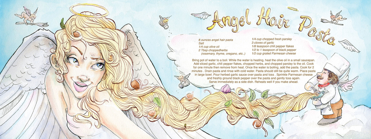 Angel Hair Pasta by Saje Gary