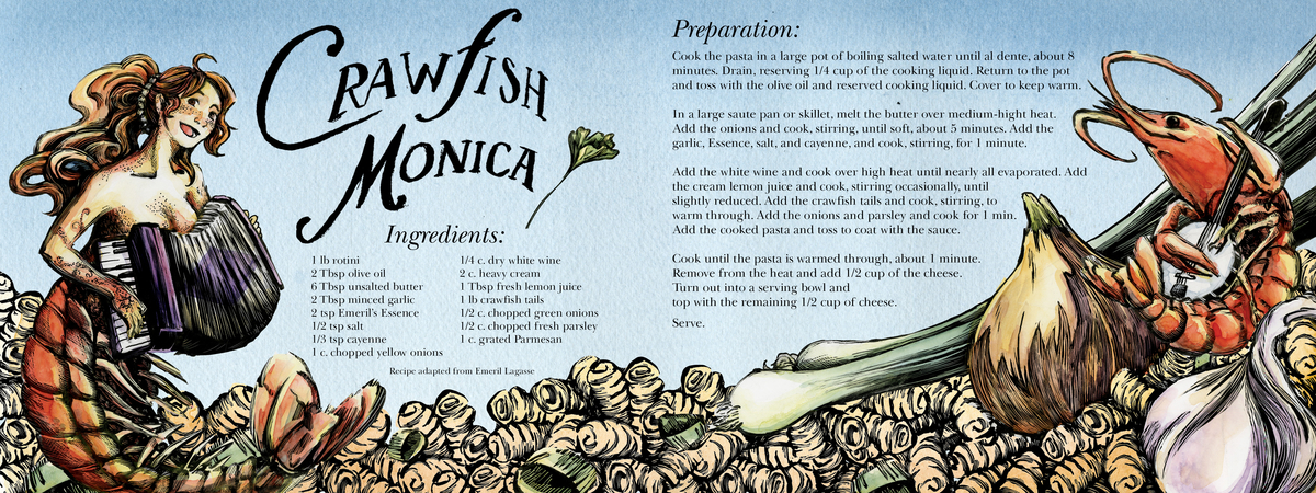 Crawfish Monica by Sarah Cotton