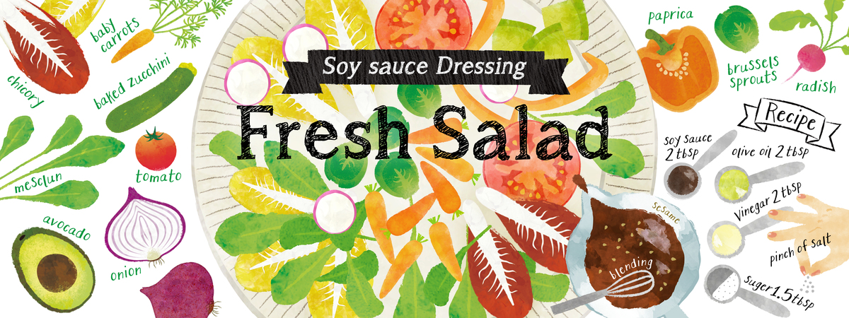 Soy Sauce Salad Dressing by Rie Nicheco
