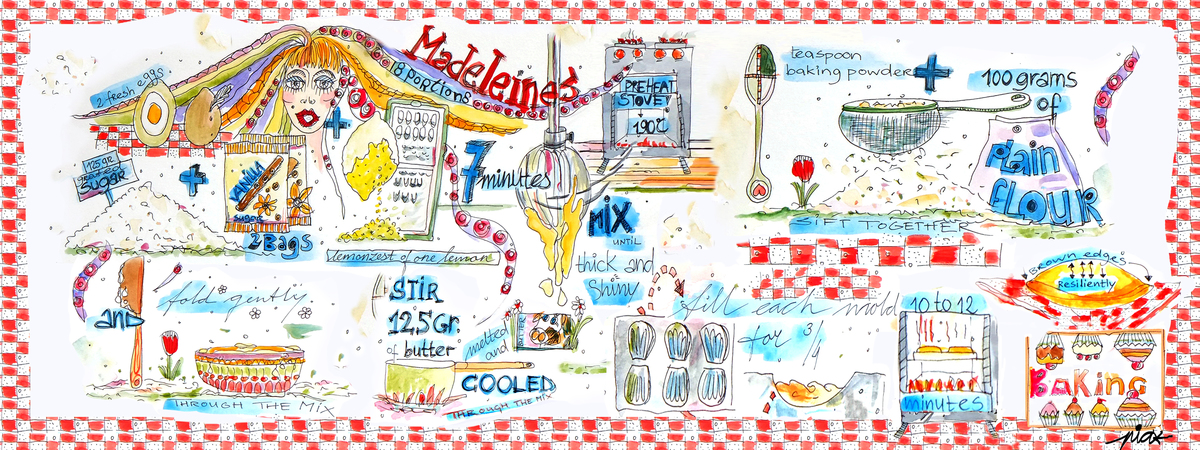 Madeleines by Pia Dirks Illustrations