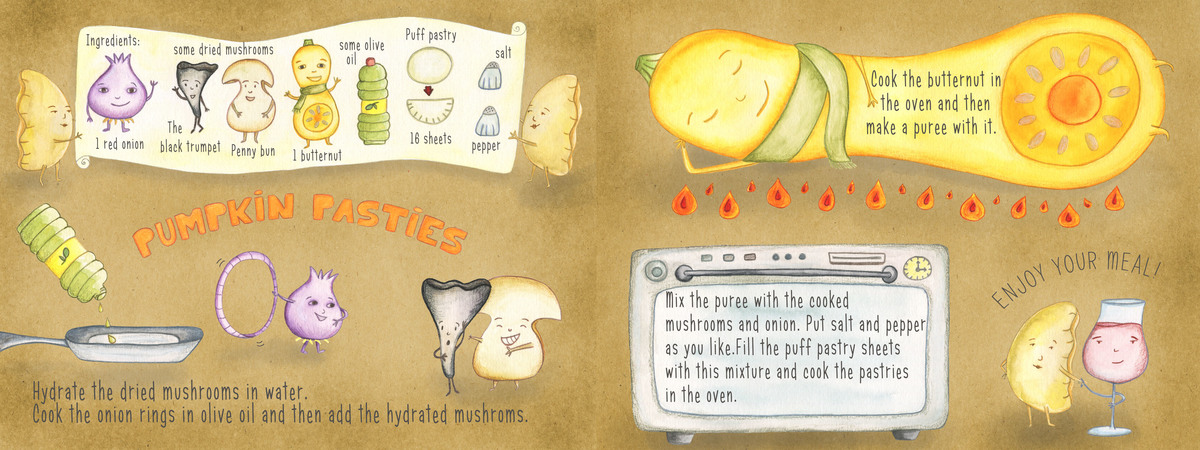Pumpkin Pasties by Eva Casanova