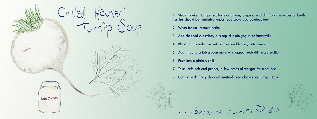 Haukeri Turnip Soup by Rachel Marie Schell-Lambert