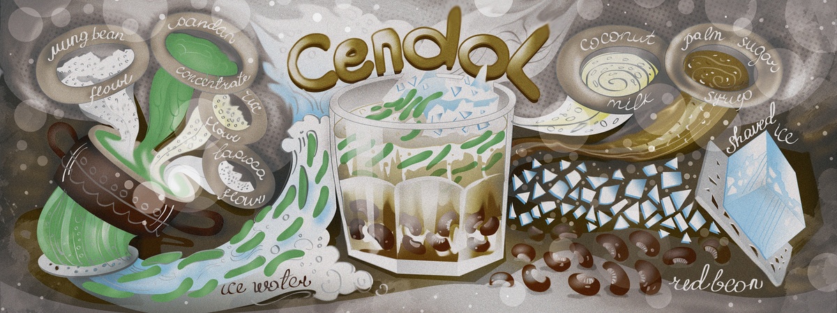 Ice Cendol by Anna Anna