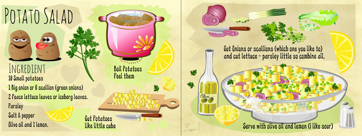 Potato Salad by Begum Alev