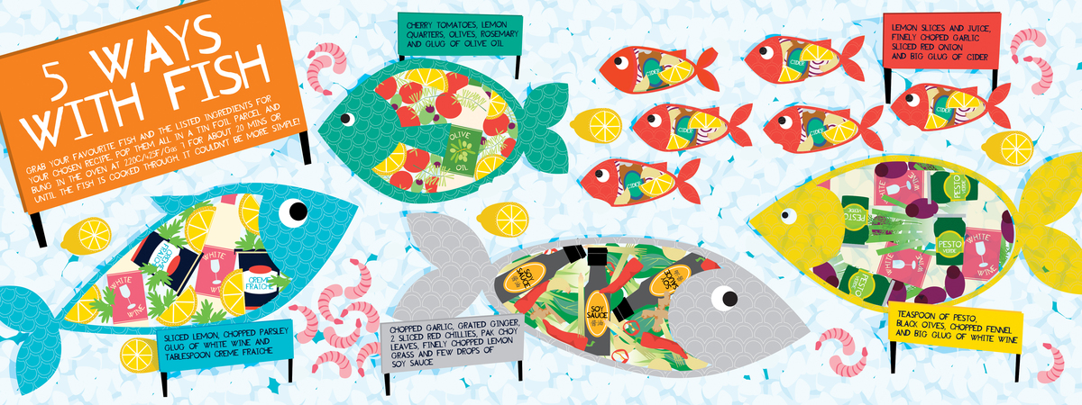 Five Ways With Fish by Sam Osborne