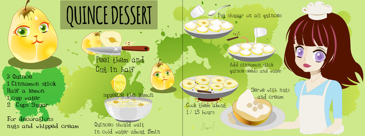 Quince Dessert by Begum Alev