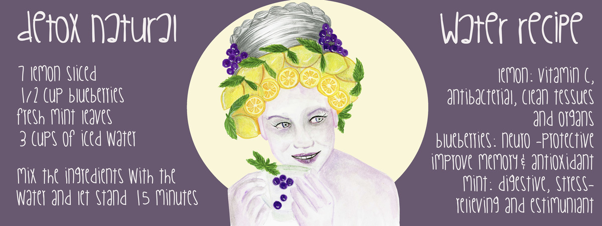 Blueberries detox by casa lefay