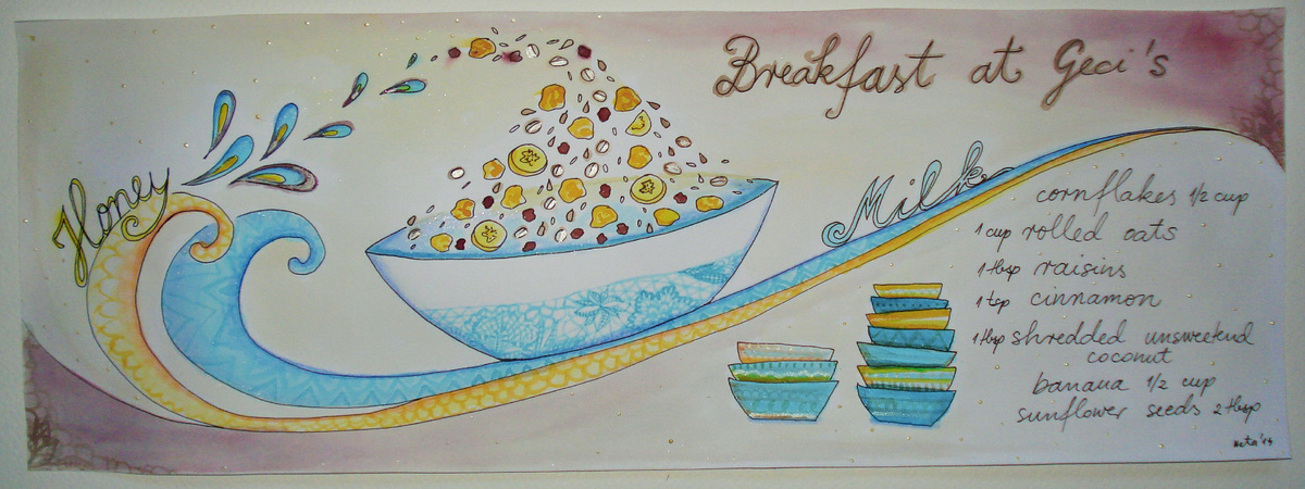 Breakfast at Geci's by Margareta Neta