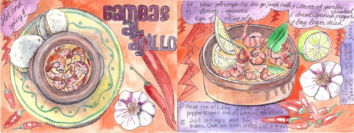 Gambas al ajillo by Dorine van der Vloodt