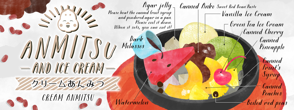 Cream Anmitsu by Rie Nicheco