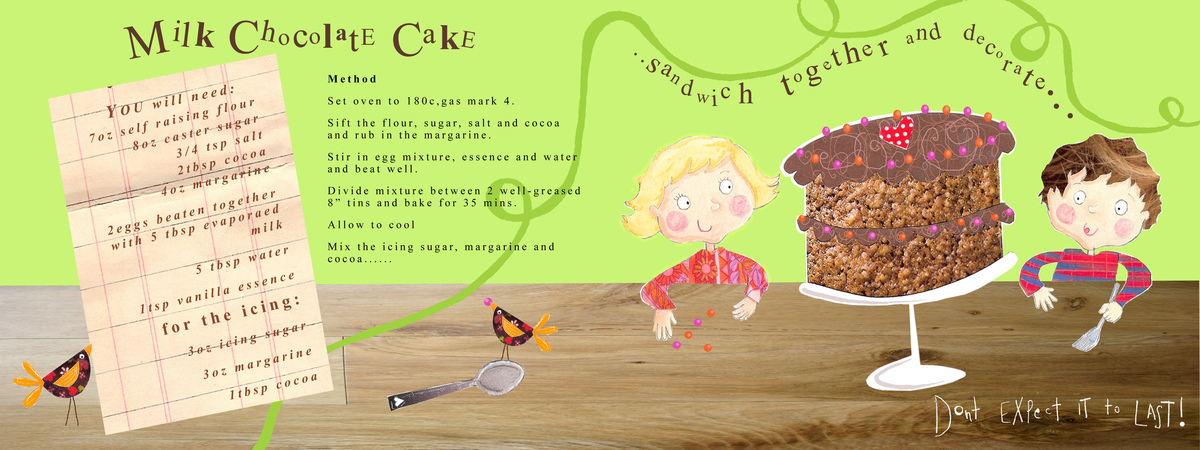 Milk Chocolate Cake by Clare Fennell Fennel cake 300