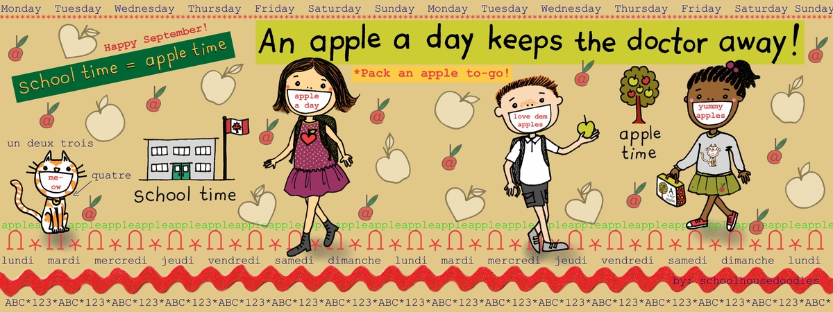 An apple a day... by Lena Umezawa