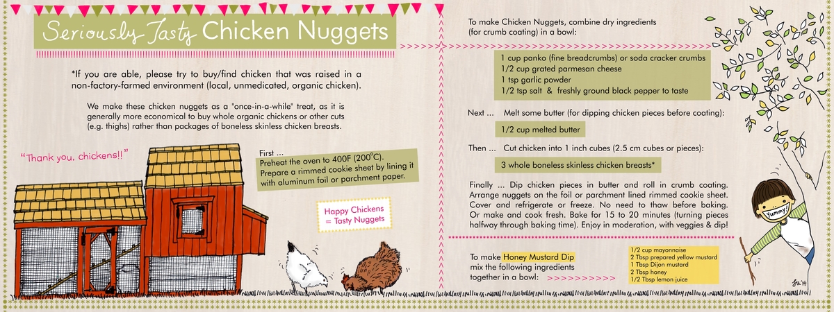 Seriously Tasty Chicken Nuggets by Lena Umezawa
