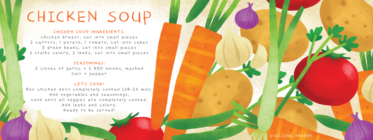 Chicken Soup by Evelline Andrya
