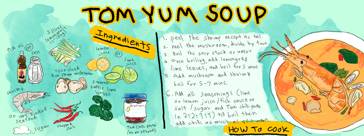 TOM YUM SOUP by Chunhakan somozabon