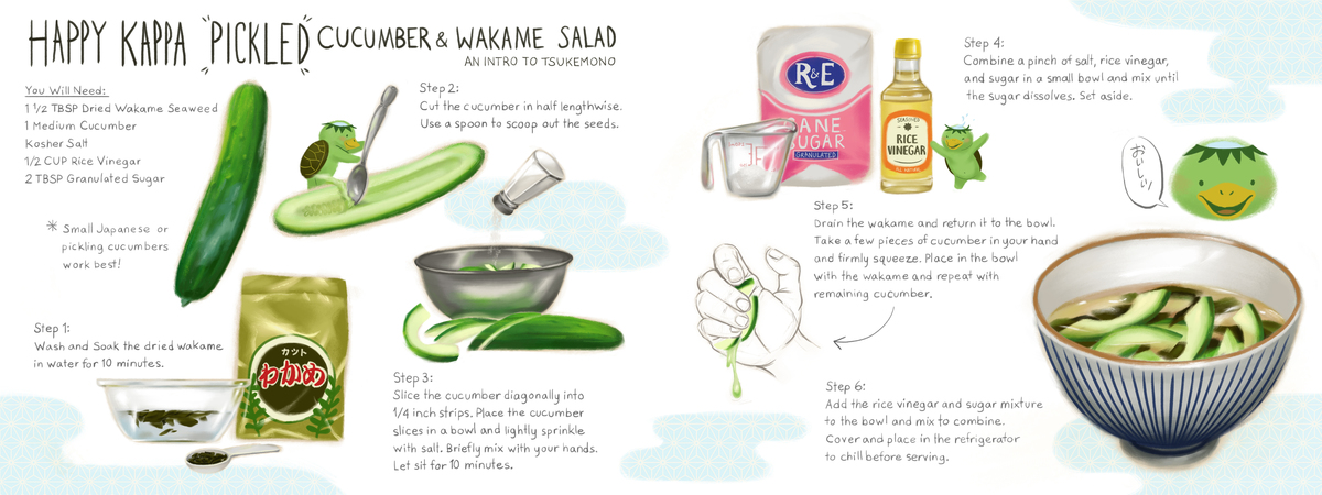 Happy Kappa Salad by Rachelle Boyd Cucumbersalad3