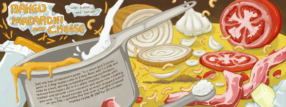 Baked Macaroni and Cheese by Sarah Greenlaw