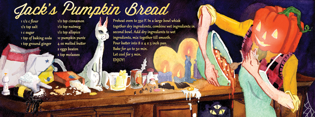 Jack's Pumpkin Bread by Morgan Bickmore
