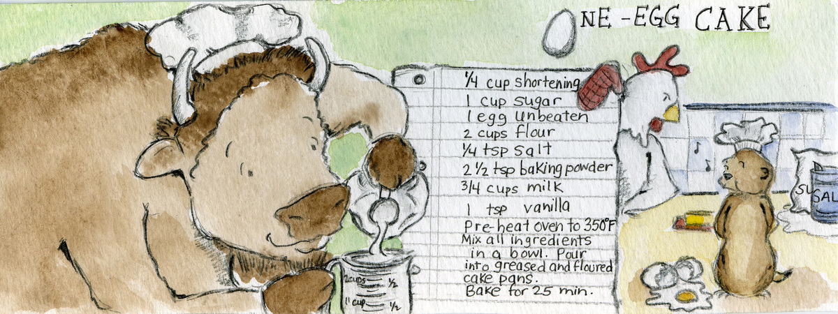 One Egg Cake by Michelle Henninger