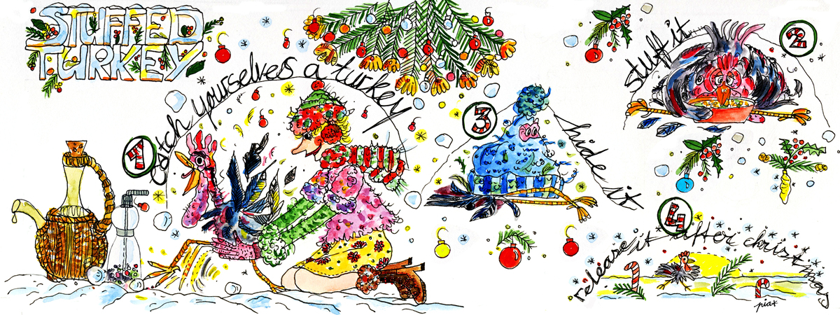 Best Christmas Dinner by Pia Dirks Illustrations