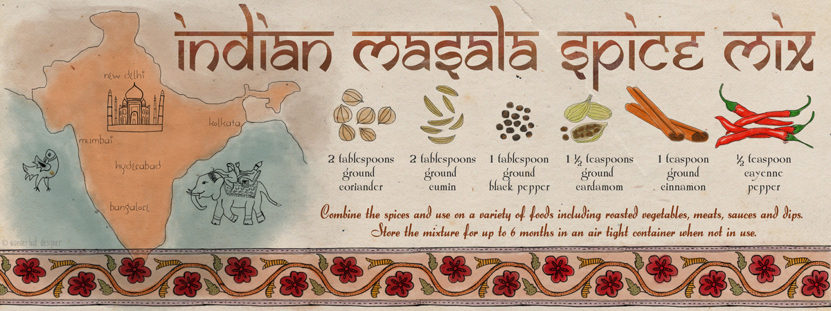 Indian Masala Spice Mix by Betsy Beier Indianmasalaspicemixbybetsybeier fortdac