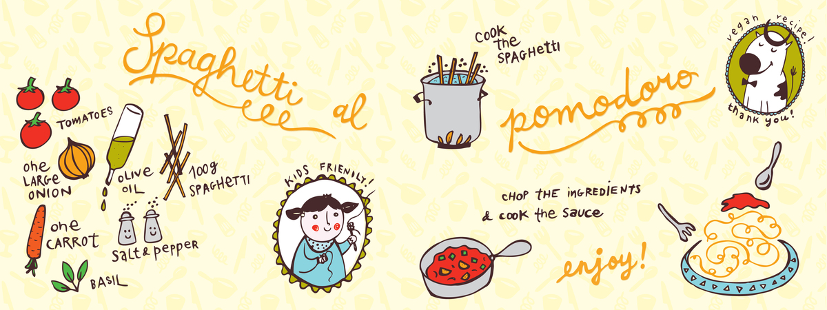 Spaghetti al Pomodoro by Serena Veslemøy