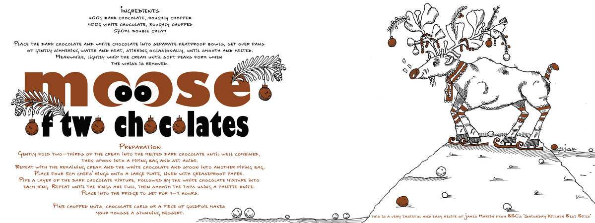Chocolate Moose by Pia Dirks Illustrations