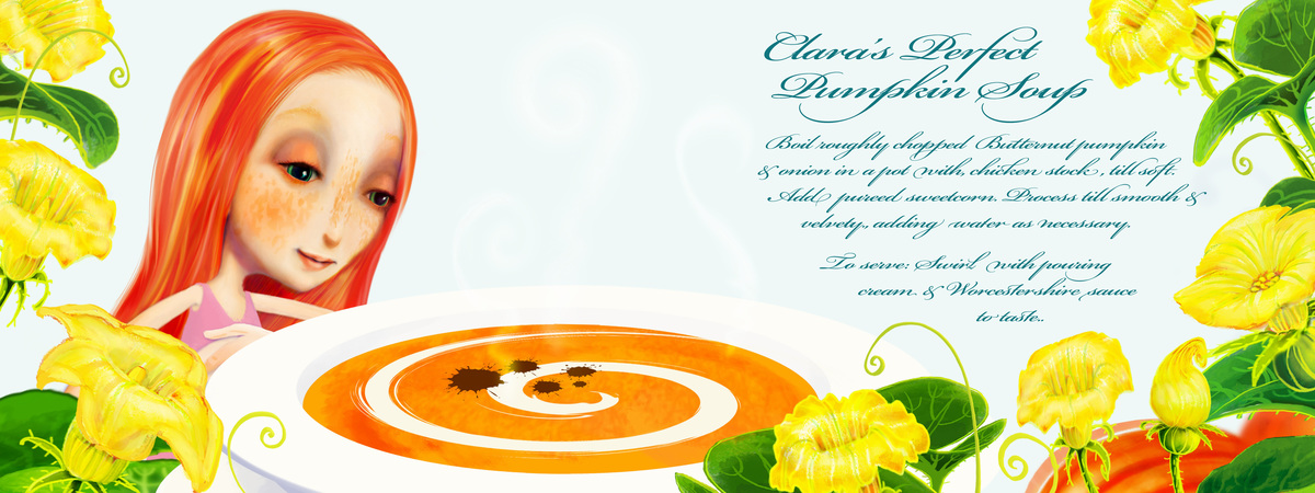 Clara's Perfect Pumpkin Soup by Jo Thompson