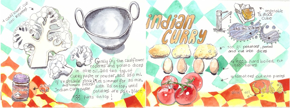 Indian Curry by Dorine van der Vloodt
